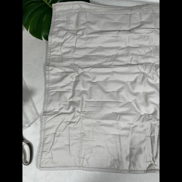 NIB Hotel Collection Opalescent Quilted Euro Sham‎ - Picture 6 of 12